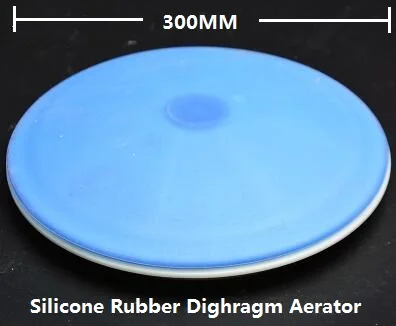 EPDM диафрагма Микропористая аэрация диафрагма из силиконовой резины диффузионная часть воздуха для очистки сточных вод - Цвет: Silicone Dia.300MM