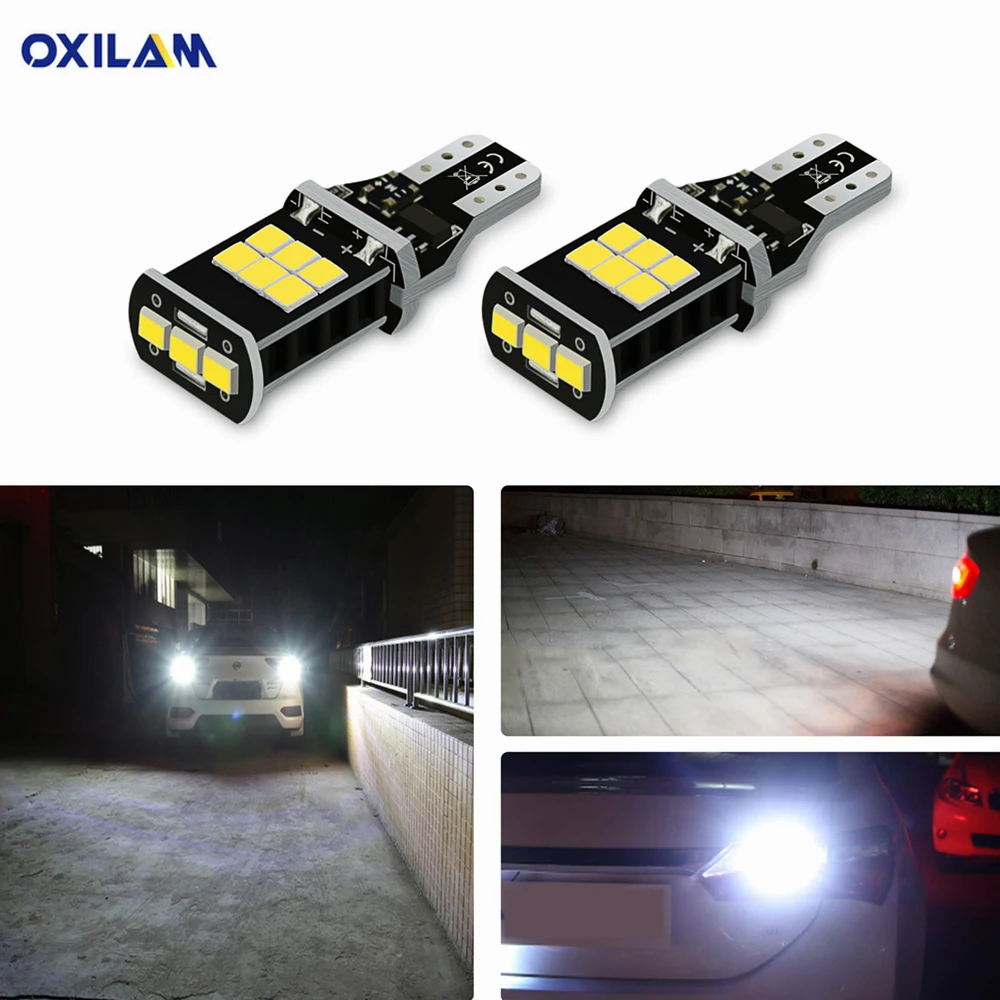2x Canbus T15 W16W светодиодный резервный обратный светильник для kia rio k2 3 подлокотник ceed