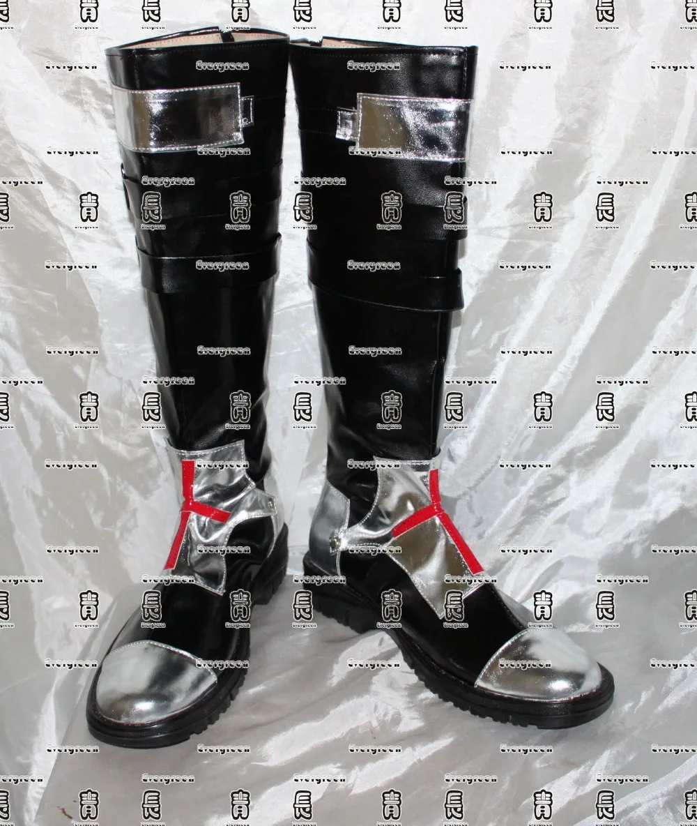 Черная длинная обувь для косплея на Хэллоуин Trinity крови Abel Nightroad C006|boots boots|boots longboots