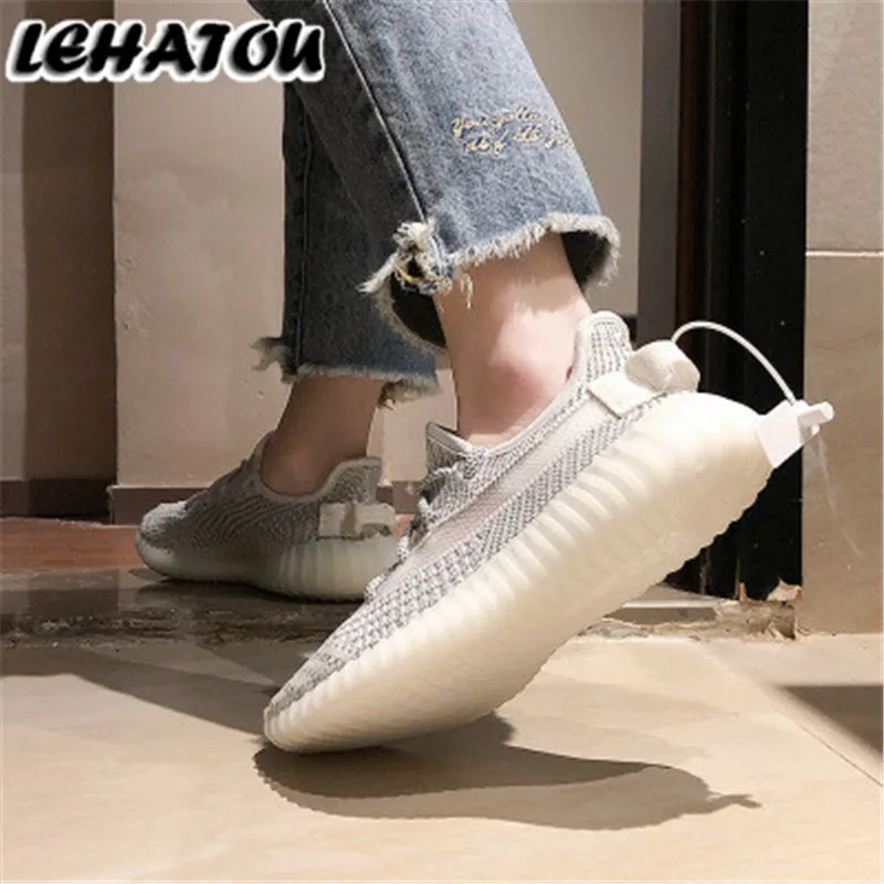 Кроссовки для женщин flyknit спортивная обувь женские 350 кроссовки 2019 новые