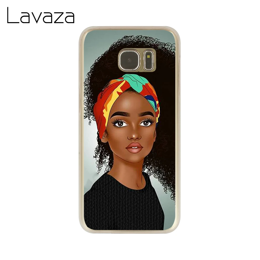 Милый чехол Lavaza Afro Girls для samsung Galaxy S10 S10E S9 S8 Plus S7 S6 Edge &amp Note 8 9 | Мобильные телефоны и
