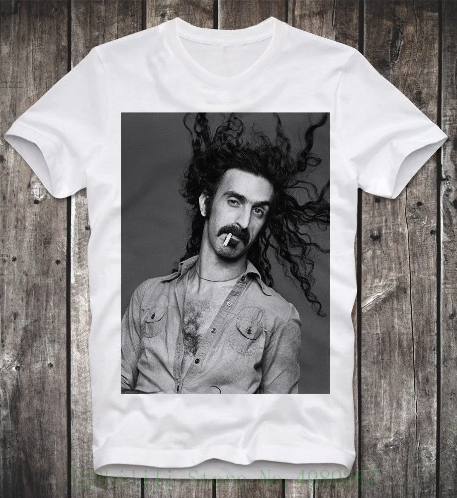 Футболка Frank Zappa Live Ретро стиль капитан Beefheart мужские забавные хлопковые топы с