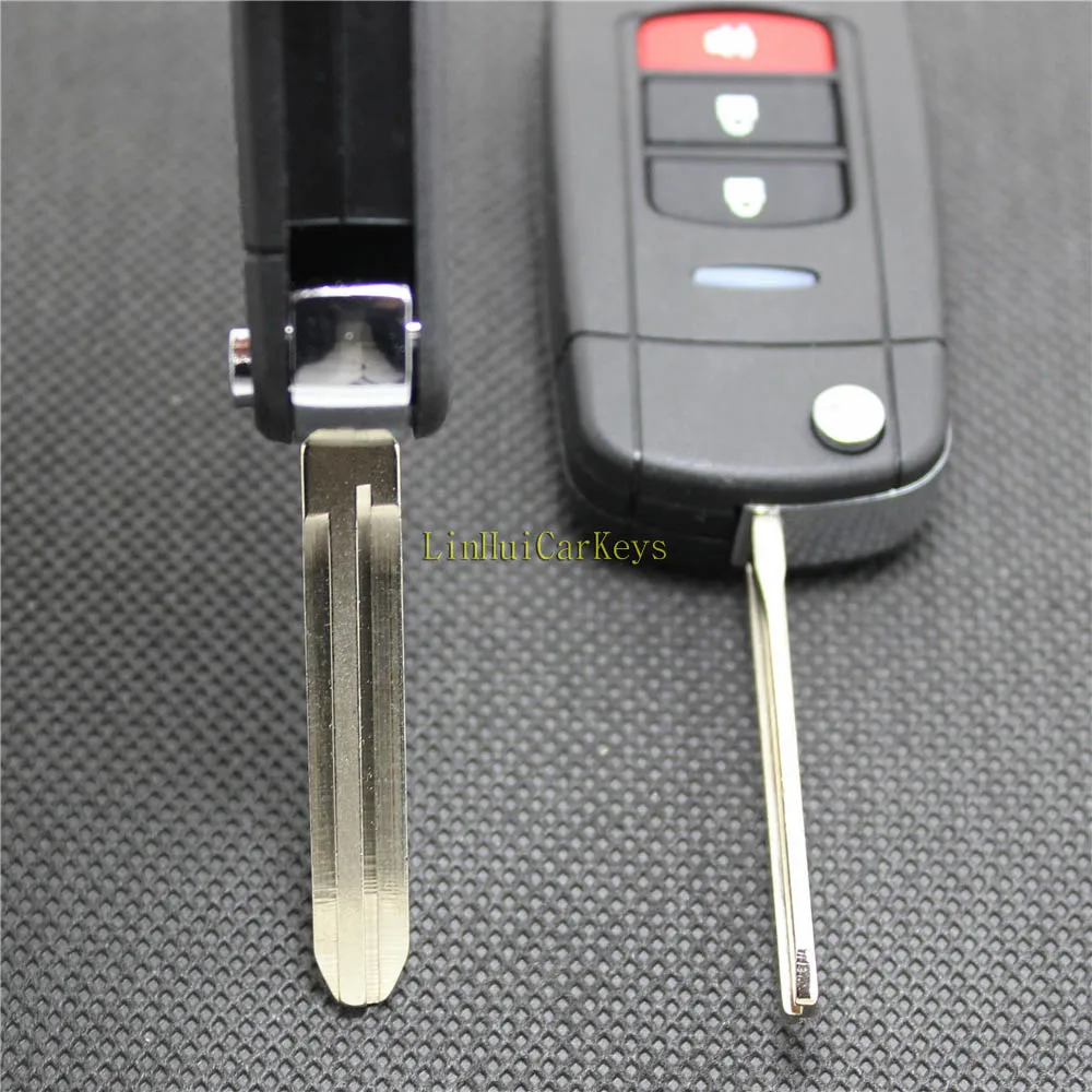PINECONE Key Case for TOYOTA Car With Uncut Blade 3 Buttons Modified Remote Shell Cover 1 PC | Автомобили и мотоциклы