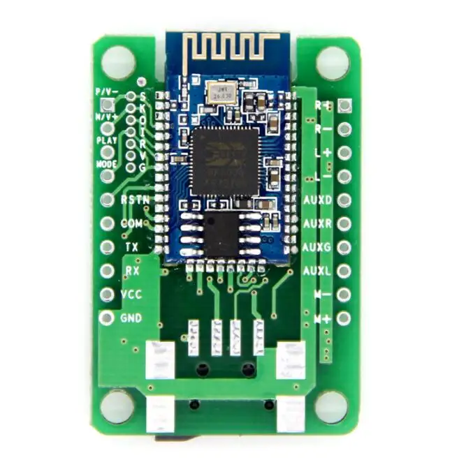 BK8006 Bluetooth стерео усилитель мощности плата AUX вход TF карта английская Подсказка на
