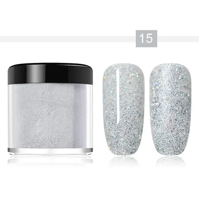 Color 15 NICOLE DAIRY погружение Dip порошок для ногтей 10 мл блеск без лампы лечение натуральный сухой Dip хром система жидкость для маникюра погружение - Цвет: Color 15