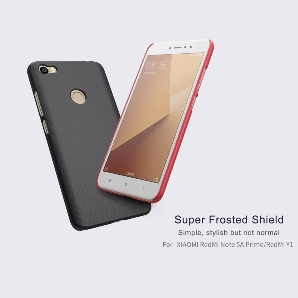 Чехол для Xiaomi Redmi Примечание 5A Prime матовый защитный чехол Nillkin пластиковый prime/Redmi