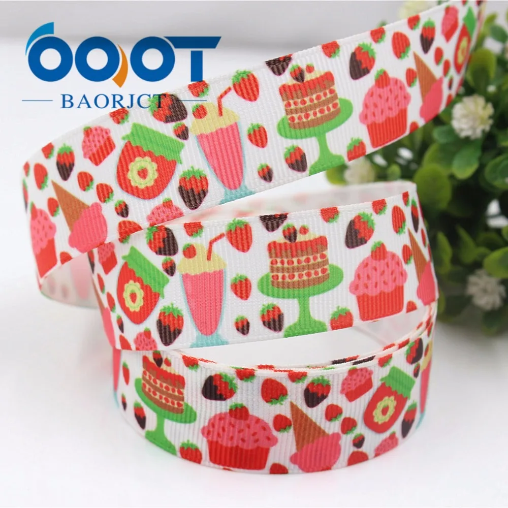 OOOT BAORJCT 175044 22 мм 10 ярдов ленты для конфет термопечать grosgrain Свадебные аксессуары DIY