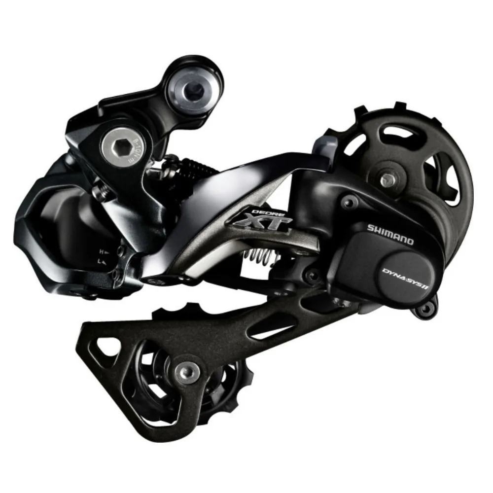 Оригинальный Shimano DEORE XT Di2 RD M8050 GS 11 скоростной теней плюс задний переключатель для