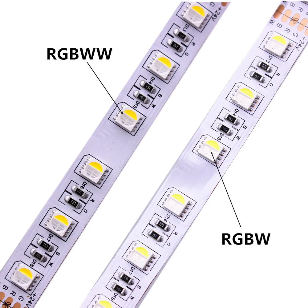 Светодиодная лента водонепроницаемая IP20 IP65 IP67 5050smd 60 светодиодный одов на метр 5 м