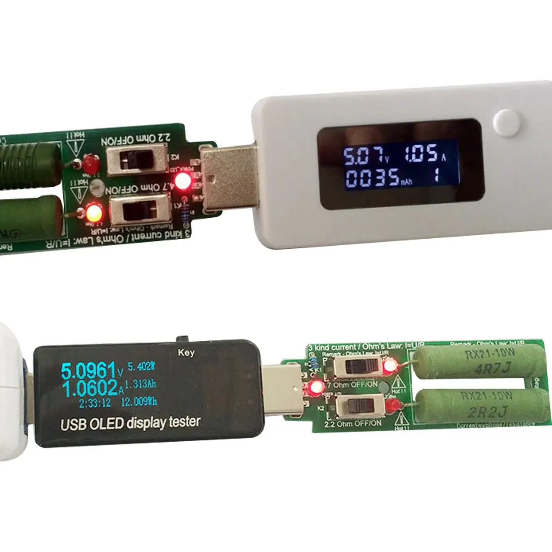 USB мягкий игрушечный мяч инструмент тестирования нагрузки 2A/1A разрядка сопротивление старения USB адаптер питания