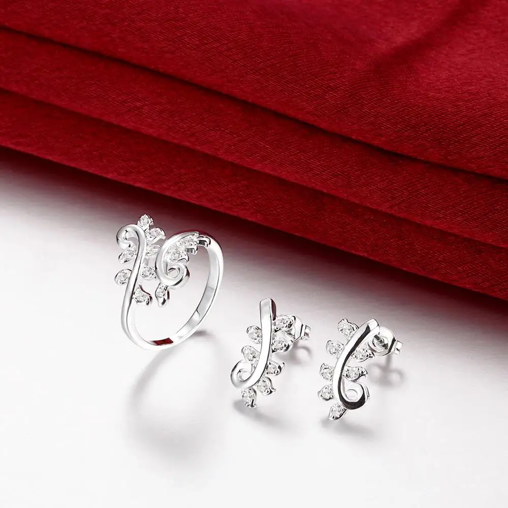 Juego de joyas много bijoux en Грос Белый Синий Фиолетовый фианит корейский бижутерии mariage