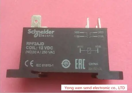 

HOT NEW relay RPF2AJD-12VDC RPF2AJD RPF2 12VDC DC12V 12V DIP6 3pcs/lot