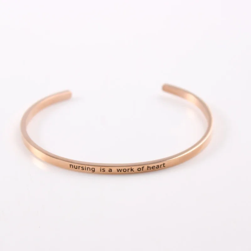 Женский браслет из нержавеющей стали с выгравированными мотивами|mantra bracelet|bracelet