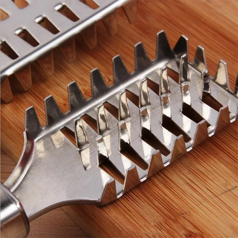 1 pcs Fish Skin Brush Stainless Steel Scraping Scale Graters Fast Remove Cleaning Peeler Scaler Scraper | Дом и сад