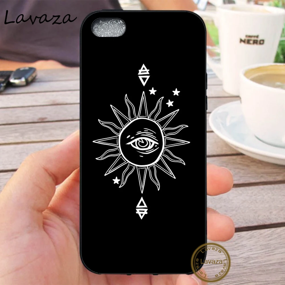 4 Lavaza золотой фольги сглаза в Румяна горячий силиконовый чехол для iPhone 5 5S 6 6S 7 8 Plus 11 Pro X XR XS Max - Цвет: 4