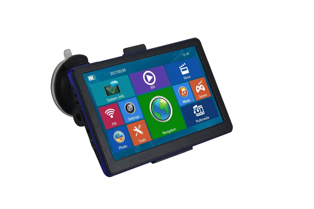 CARRVAS 7 дюймов емкостный экран автомобильный GPS навигация FM Bluetooth AVIN 8G 256M новая