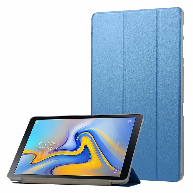 Тонкий магнит из искусственной кожи чехол для samsung Galaxy Tab A 10,5 T590 T595 SM-T590 SM-T595 планшет умный Ультратонкий чехол