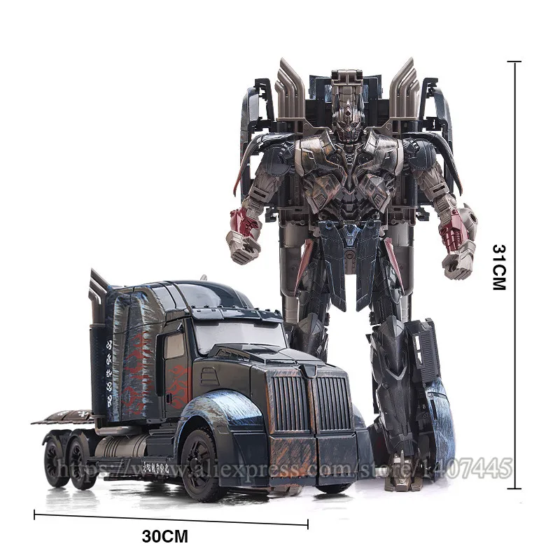 Игрушка трансформер для мальчиков 5 размеров крутые экшн фигурки из пластика и