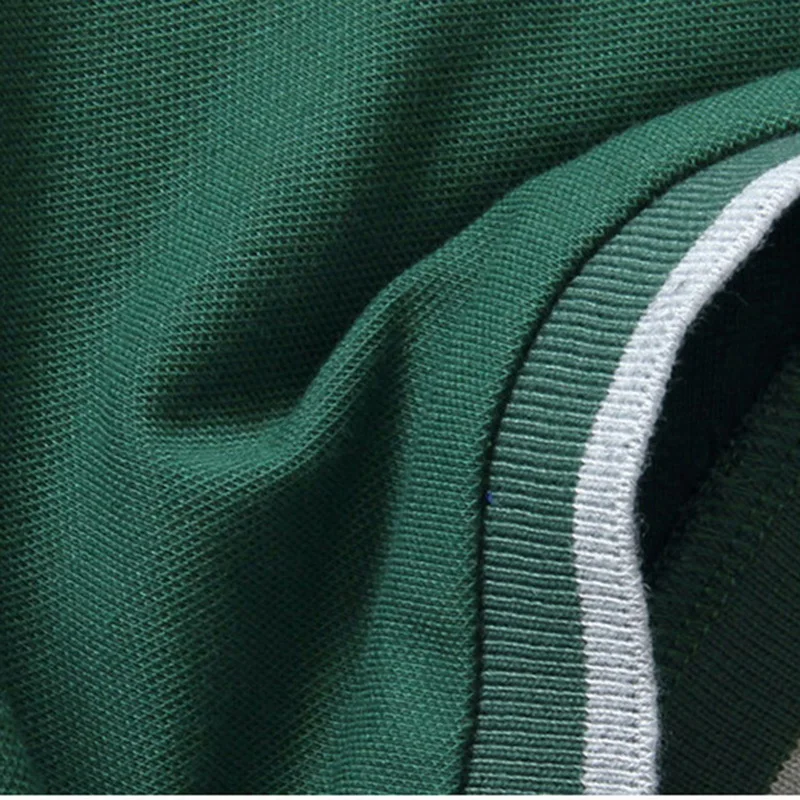 Плюс размер 4XL 5XL Мужская рубашка поло модная брендовая Однотонная рубашка поло летняя мужская повседневная тонкая рубашка-поло с коротким рукавом