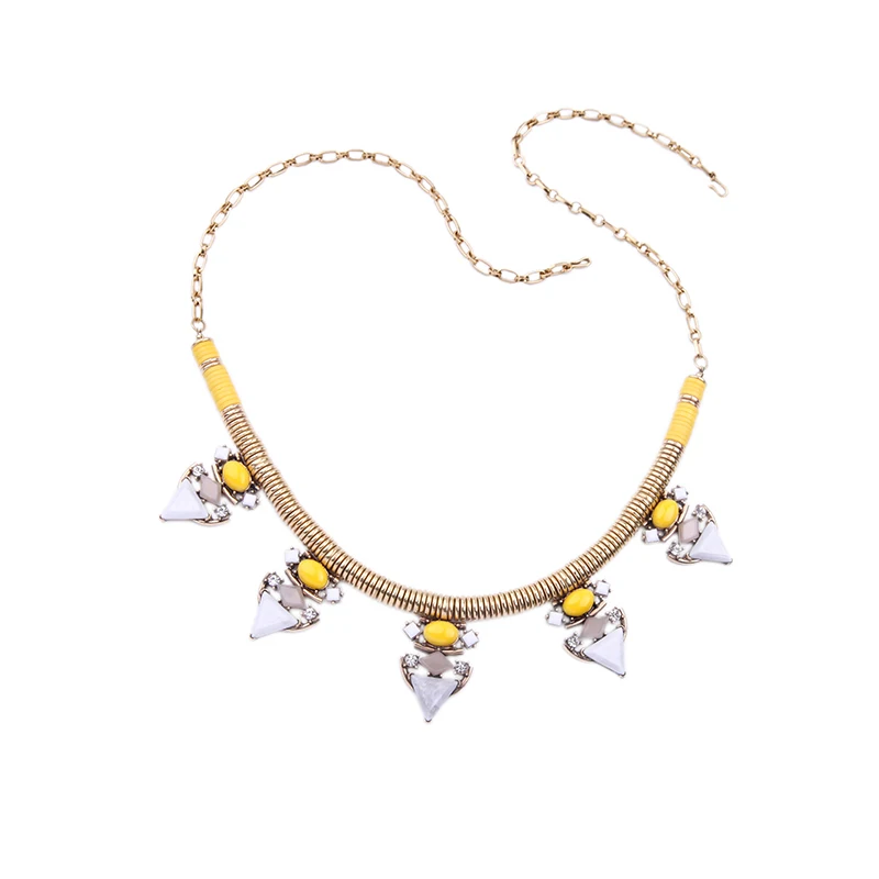 New Brand Statement Geometric Bib Necklace Handmade Egypt Jewelry Collier Femme Free Shipping Choker Neclace | Украшения и