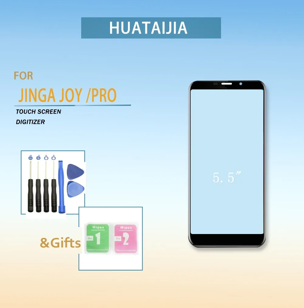 

Дигитайзер сенсорного экрана 5,5 дюйма jinga joy для jinga joy pro и замена сенсорного ЖК-дисплея