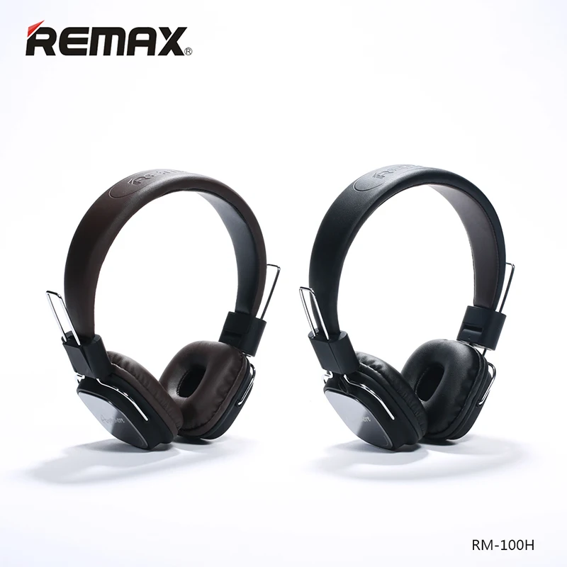 Remax 100 H проводные наушники с Mi crophone Складной HIFI над ухом гарнитуры для iphone 8 Сяо mi 6