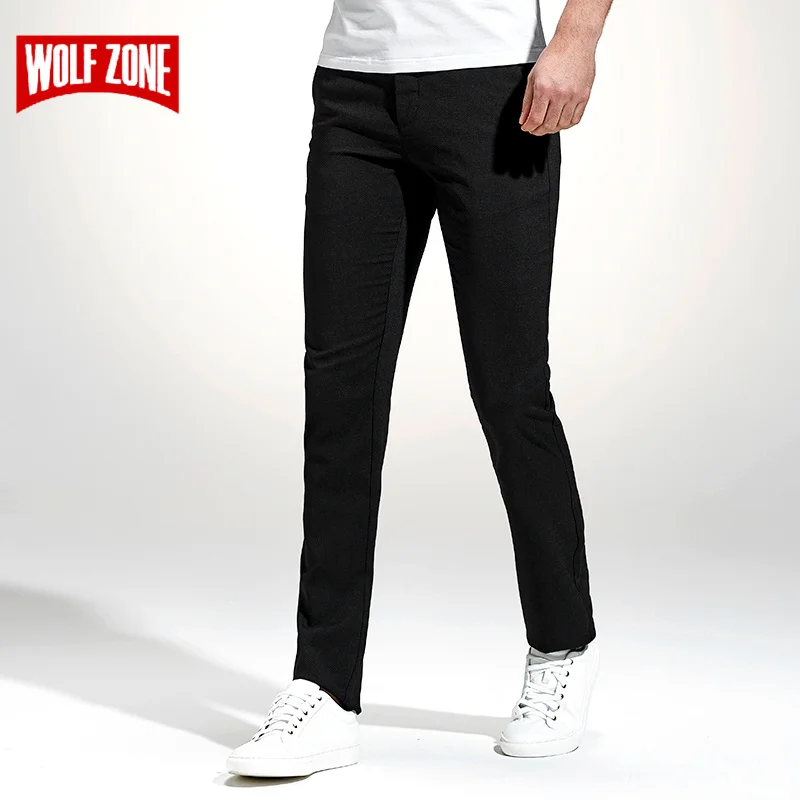 Лидер продаж настоящие Брюки Мужская брендовая одежда деловые брюки мужские s