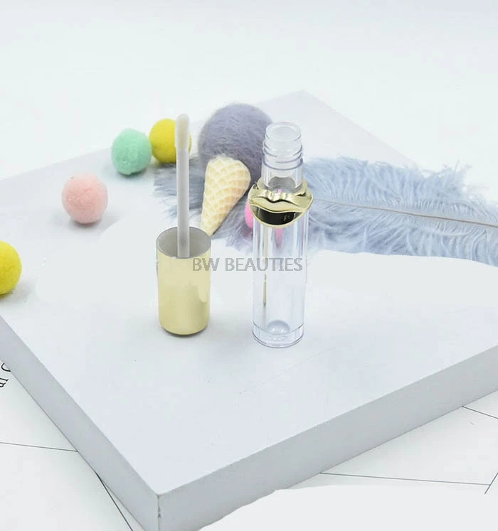 

100pcs/lot 6ml Lip Gloss Balm Tube Empty Sample Bottle Container Pretty Women Girls Beauty Tool Gifts