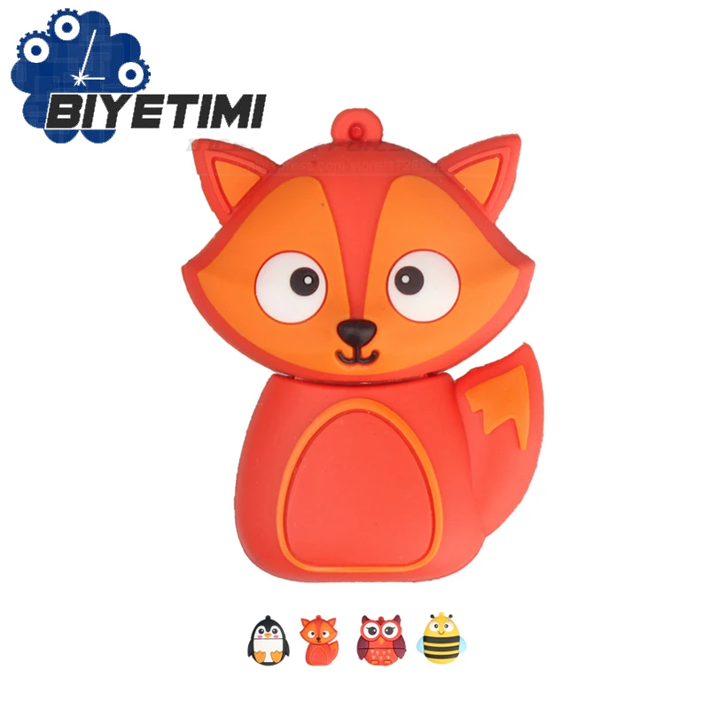 Usb флэш-накопитель Новое поступление реальная емкость милые животные 8 ГБ 16 ГБ 32 ГБ памяти Usb палка 2,0 ручка-накопитель Флешка для ПК