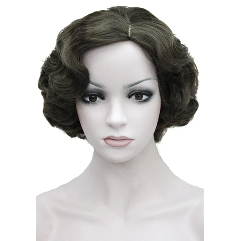 StrongBeauty короткий волнистый парик блондинка черный коричневый красные