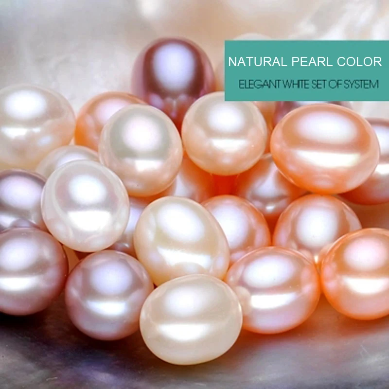 Женский ювелирный комплект из серебра 925 пробы с натуральным жемчугом | Украшения