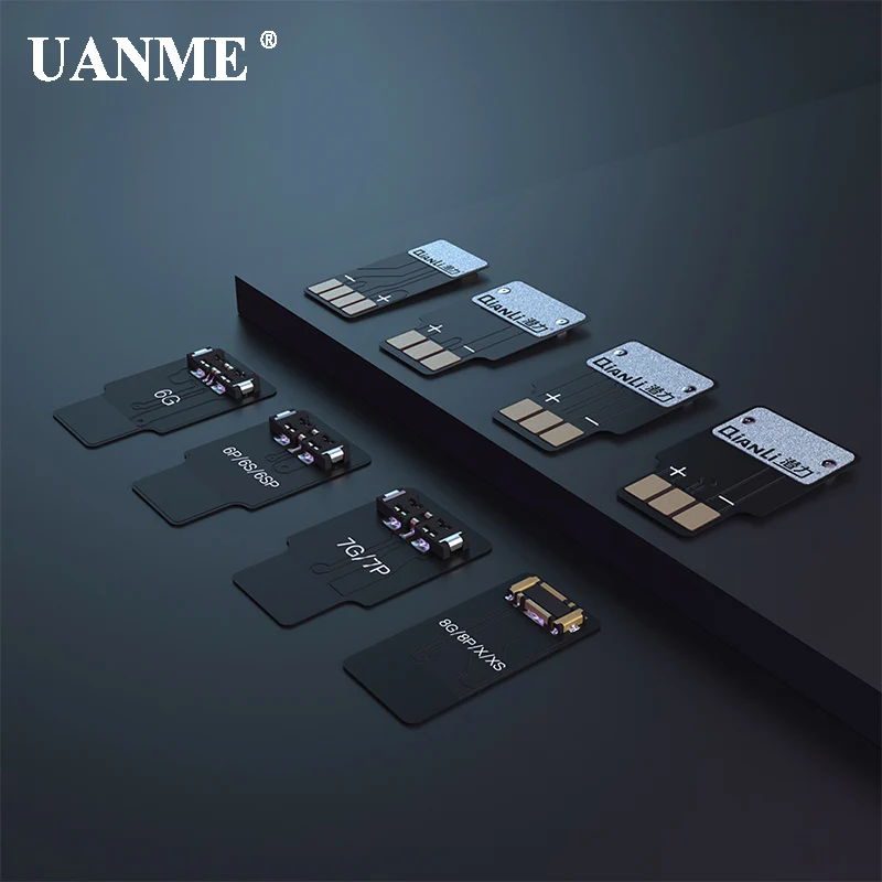UANME батарея Соединительная пластина 6 6p 6s 6s p 7 7p 8 8p X XS Ремонт мощность Пряжка для шнура 4 шт./1 посылка