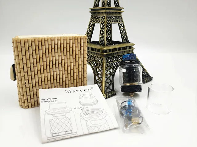 

Original High Quality Marvec Priest RDTA DIY Tank Atomizer 4ml Capacity Fit 510 Thread Electronic Cigarette Vaporizer