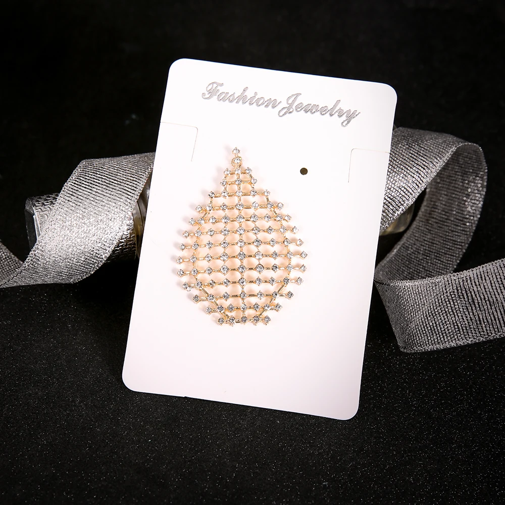 1 шт. для девушек серьги панковские геометрические нерегулярные с кристаллом