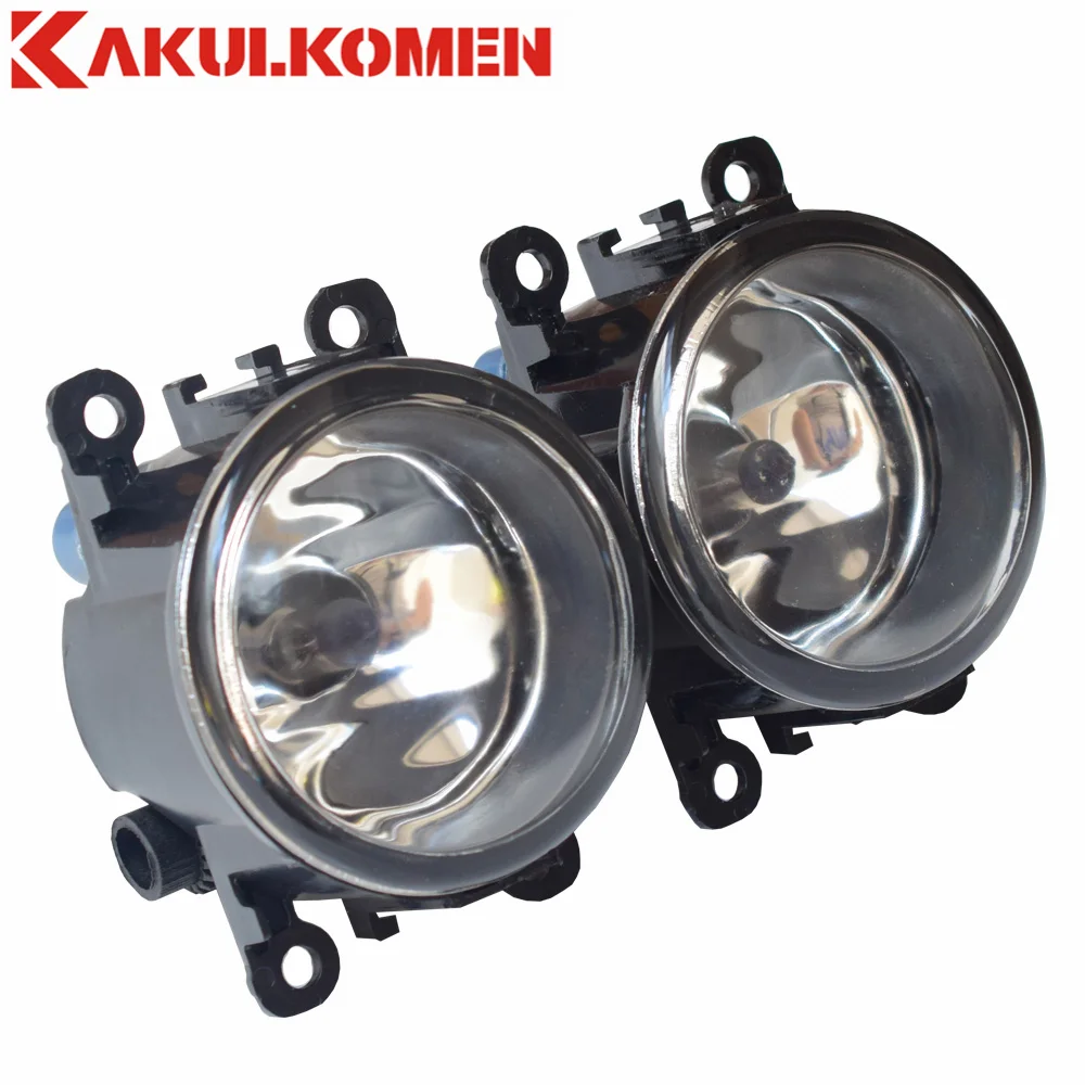 Halogen (Warm White) Противотуманная фара в сборе супер яркий противотуманный фонарь для peugeot 208- Галогенные Противотуманные лампы огни 12 В - Цвет: Halogen (Warm White)