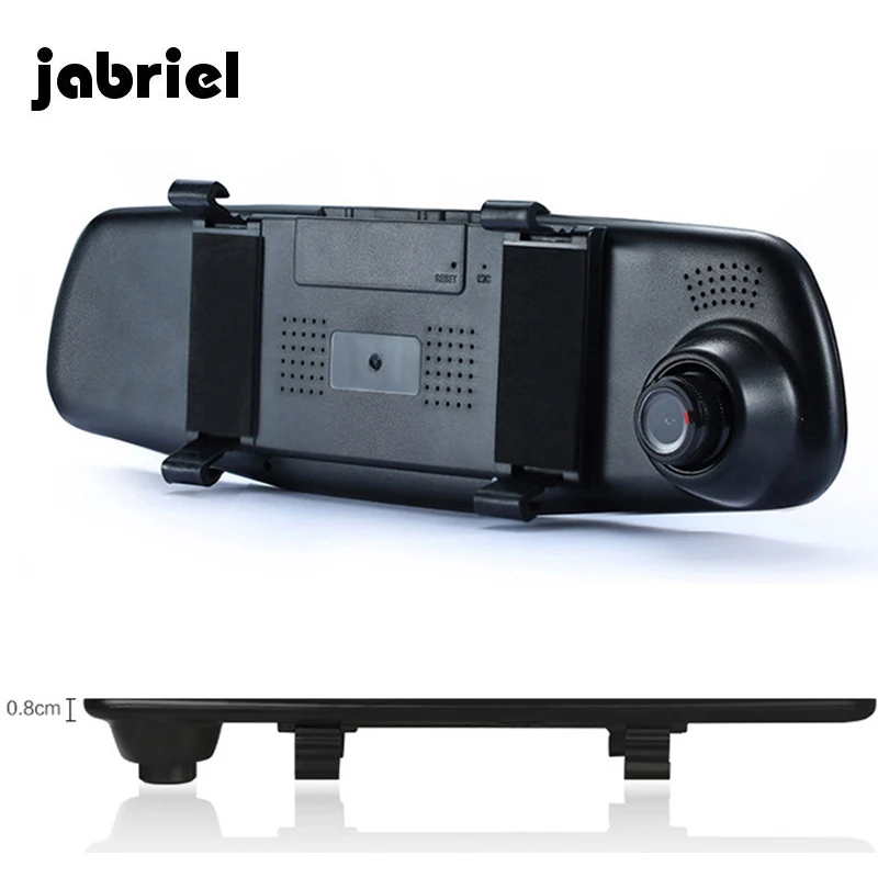 Зеркало видеорегистратор Jabriel 2 дюйма FHD 4 3 P с камерой заднего
