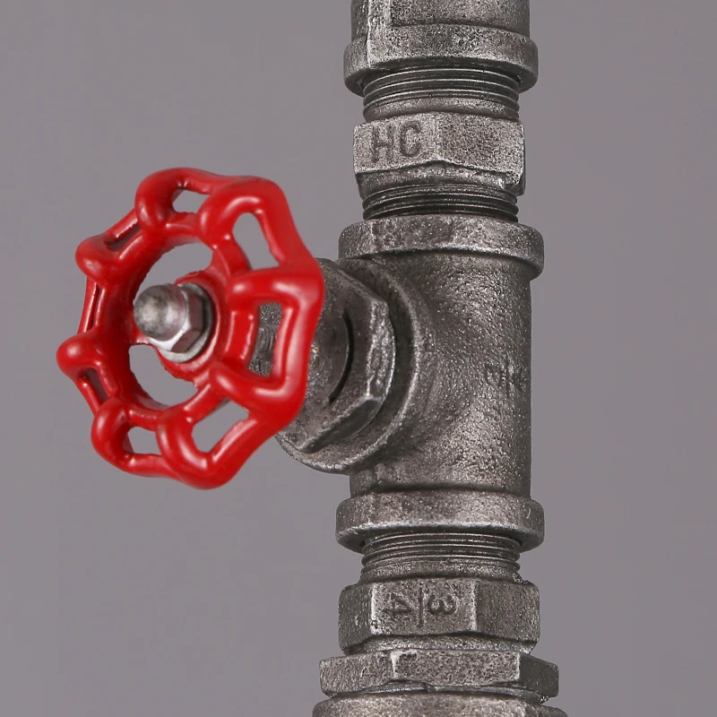 

Metal Water Pipe Edison Industrial Vintage Droplight Ceiling Lamp Pendant Loft For Bar Hall Coffee Shop Club Store Restaurant