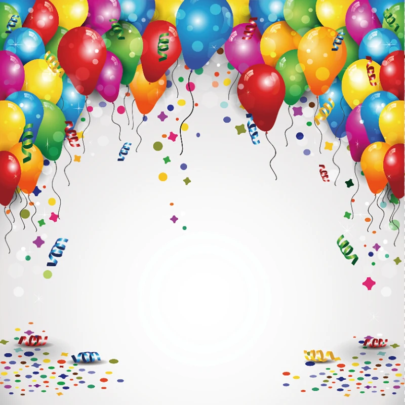 

Yeele Birthday Balloons Backdrop Wall Photography Family Party Decor Baby Portrait Scene Photography Background For Photo Studio