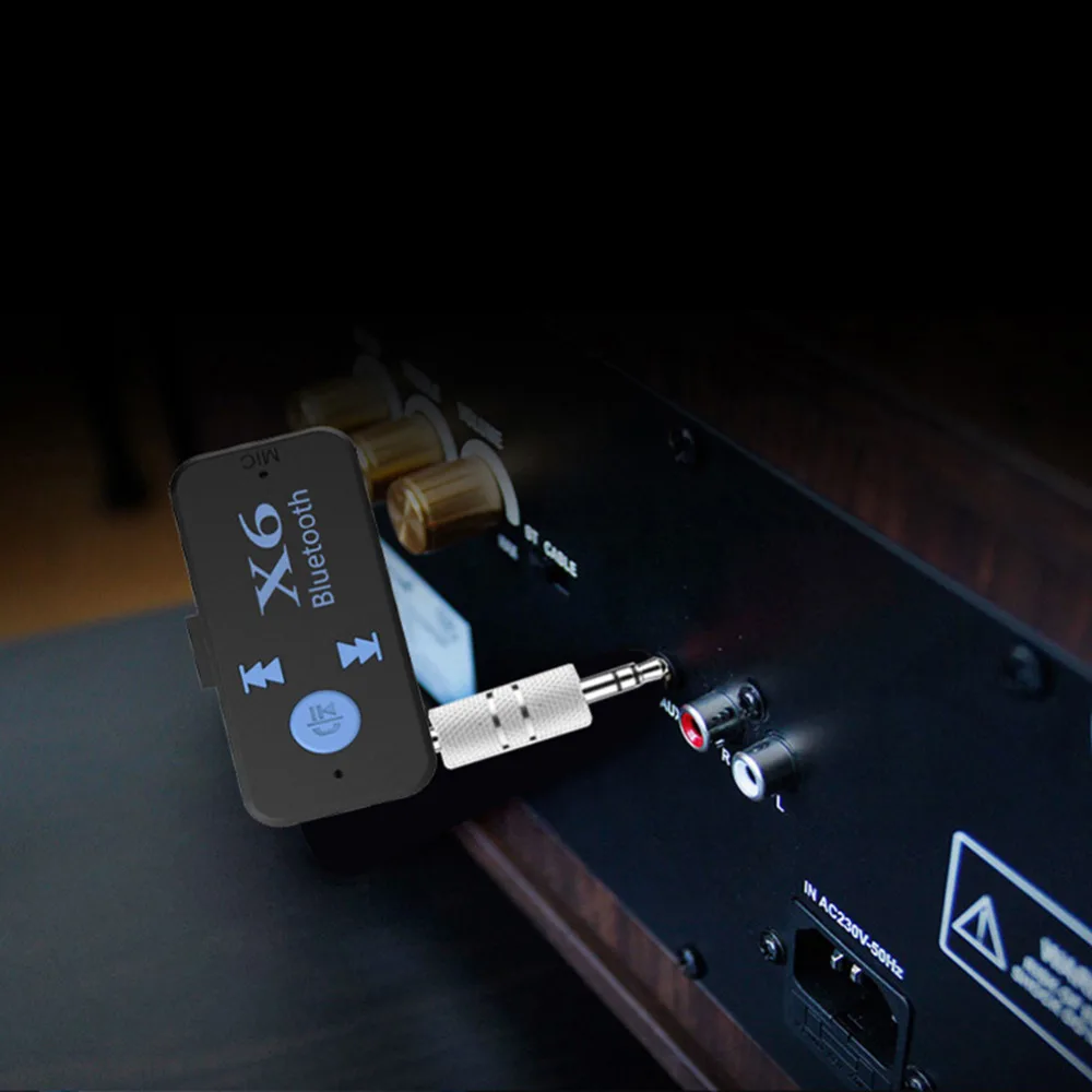 Автомобильный USB Bluetooth аудио приемник адаптер 3 5 мм Aux 4 1 громкой связи