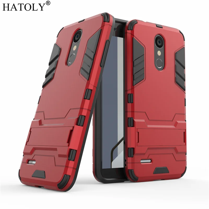 Чехол HATOLY для LG K8 2018 чехол K9 Robot силикон резина Твердый на заднюю панель телефона /