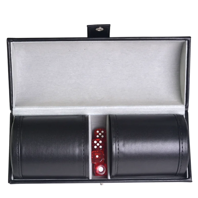 

Foreign hot 2 leather flannelette suit dice high-grade commercial color cup