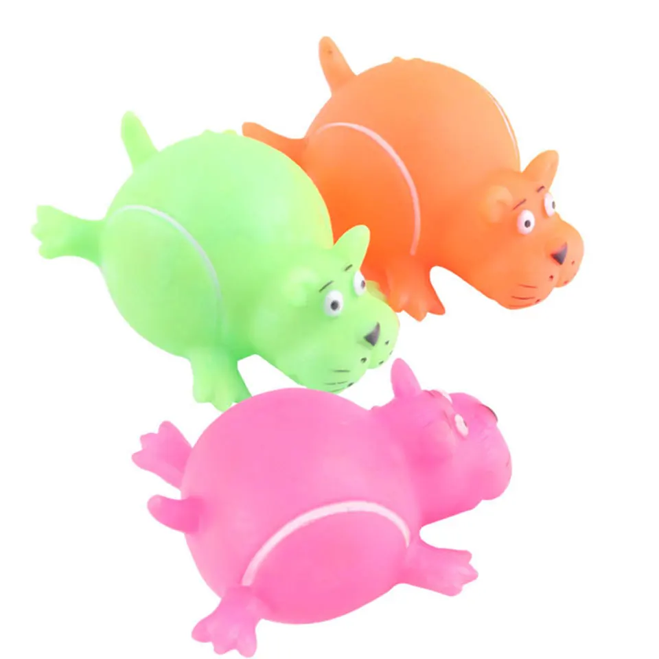 Petcircle5Pcs/lot Собака Игрушки для маленьких собак нетоксичной резины мультфильм