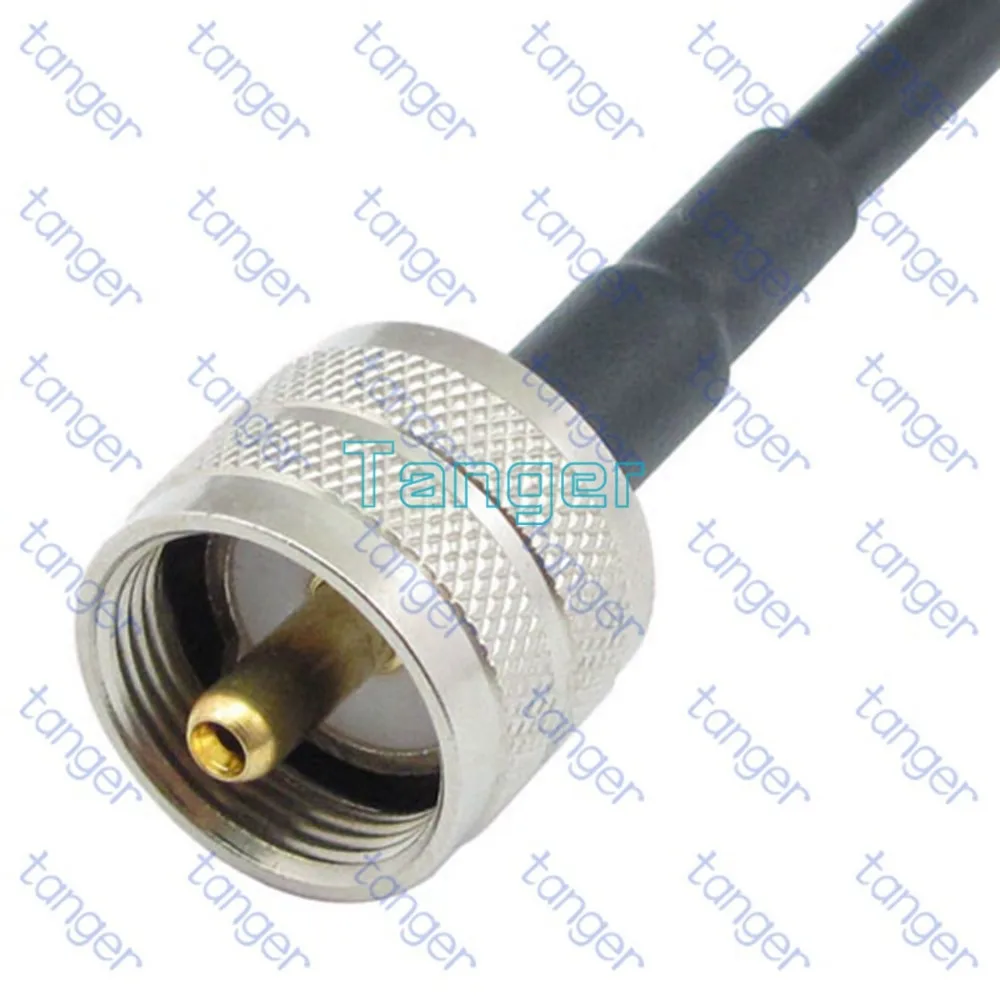 Горячая Распродажа Tanger TNC штекер к PL259 UHF прямой RF RG58 коаксиальный кабель 20 дюймов