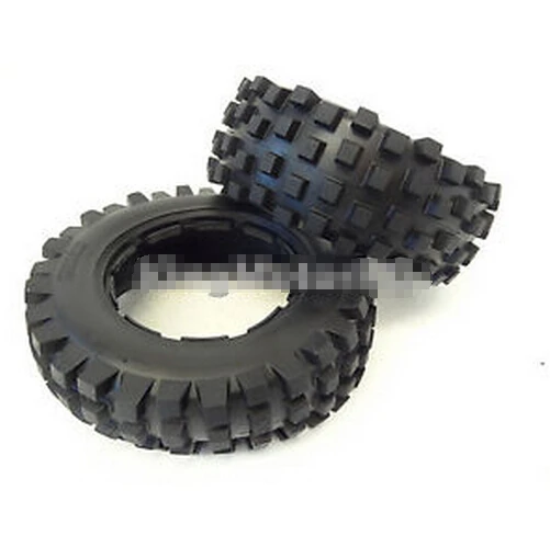 NEW King Motor Front T1000 Knobby Tires tyre Fits HPI Baja 5T 5SC Rovan Desert Truck | Игрушки и хобби