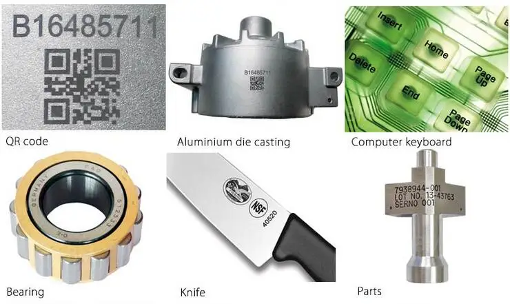Горячая стильная пластиковая лазерная гравировальная машина/волоконная