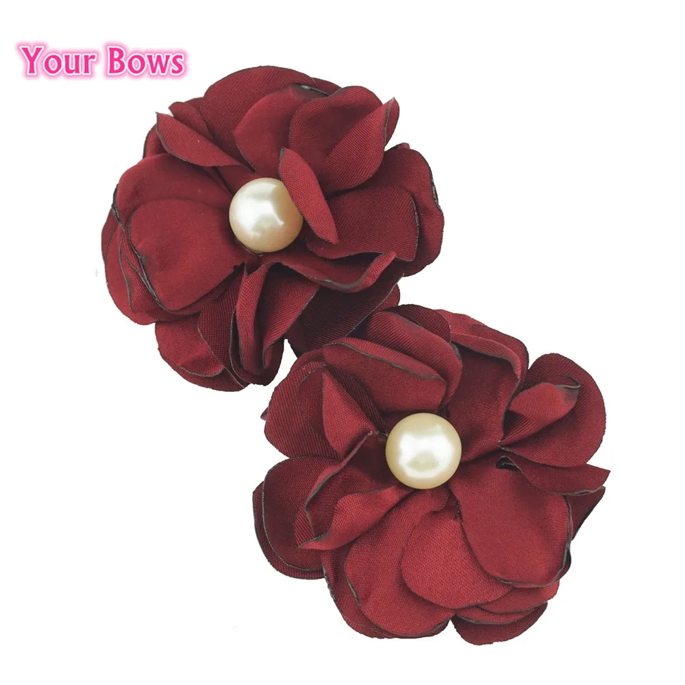 2 шт. заколки для волос с жемчужинами и цветами|women hair accessories|hair accessoriesflower clip |