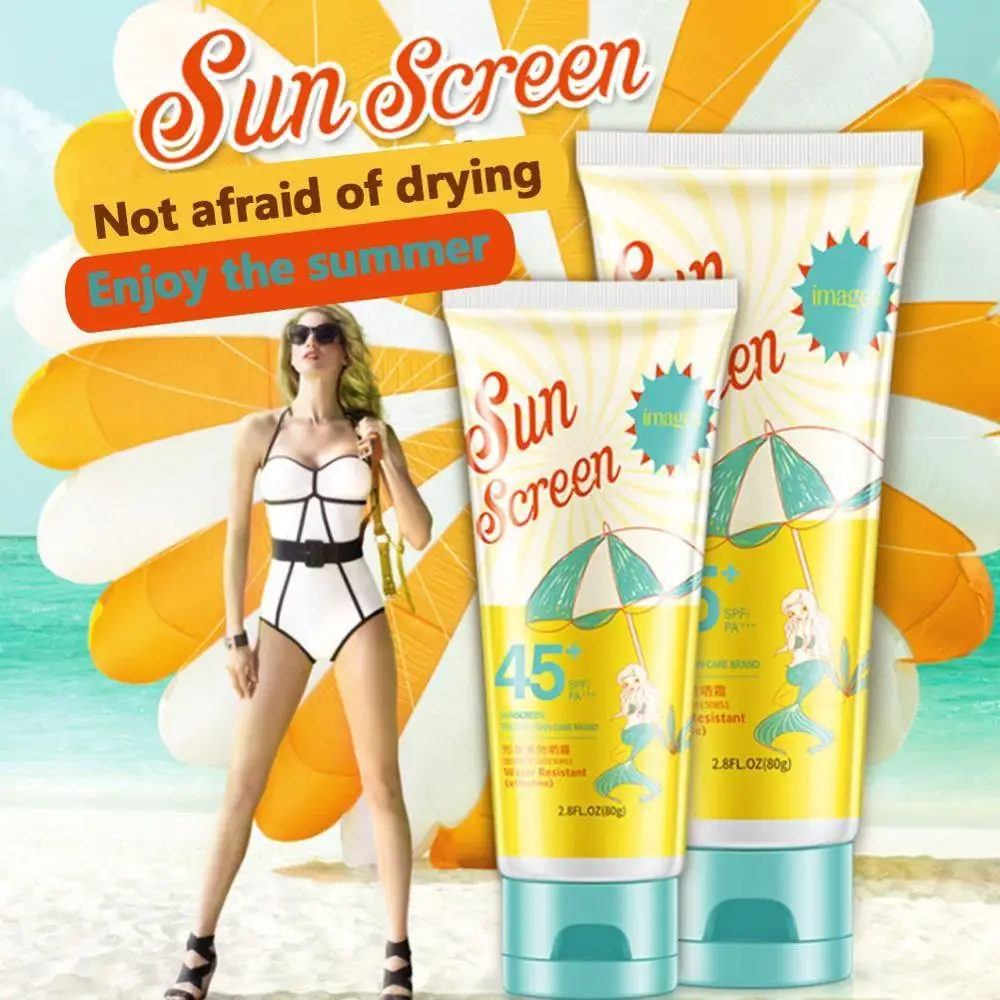 Изображения солнцезащитный крем для лица SPF30 + изоляция УФ тела водостойкий