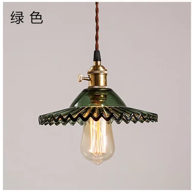 Винтажная Подвесная лампа в стиле лофт старинная стеклянная винтажная Эдисона