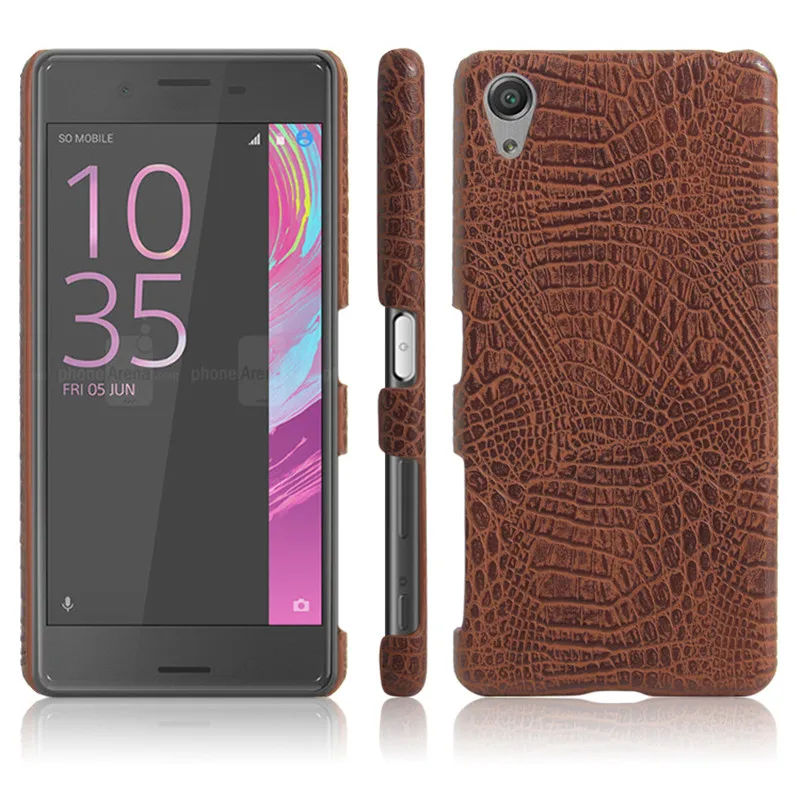 Чехол для Sony Xperia XA Ultra Dual (6 0 дюйма) роскошный чехол из крокодиловой кожи F3211 F3215 F3212