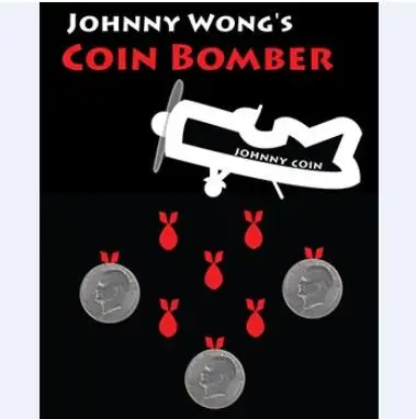 

Coin Bomber(Morgan Coin Version)Magic Tricks Funny Stage Magic Coin Gimmick Illusion Mentalism Professional Magicians Magic Prop